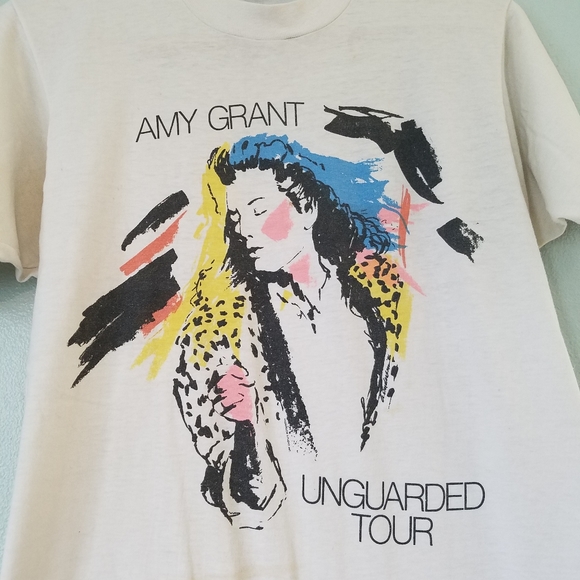 Vintage 80s Amy Grant tee - Picture 2 of 5